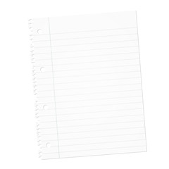 papierblatt ausgefranst I