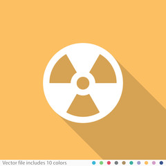 Flat Long Shadow Icon