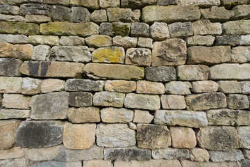 Obraz premium Mauer aus Feldsteinen