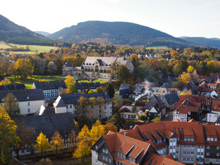 Panoramablick über Goslar
