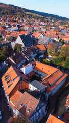 Obraz premium Panoramablick über Goslar