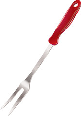 Kitchen Utensils – Serving Fork – Illustration