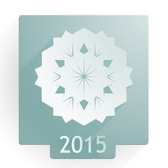 flat snowflake 2015