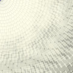 Background of squares along a circle