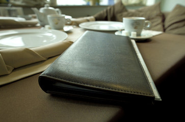 Menu Book