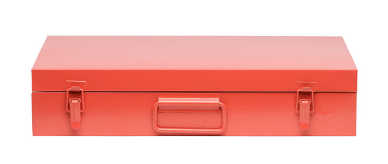 Orange toolbox