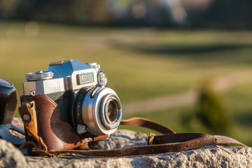 Retro film photocamera