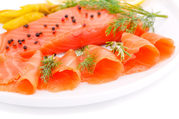 Salmon fillet