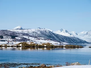 Fotobehang Norwegen Fjord © Ica