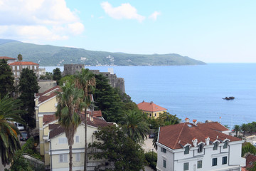 Obraz premium a view at Herceg Novi, Montenegro