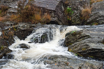 Waterfall near Devils Bridge Wales