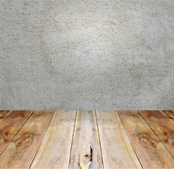 light grey cement and floor