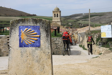 Camino de Santiago - obrazy, fototapety, plakaty