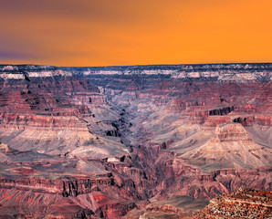 Sunset Skies Grand Canyon