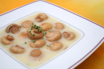 Champignonsuppe