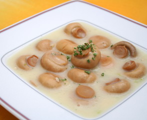 Champignonsuppe