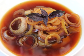 Zwiebelsuppe