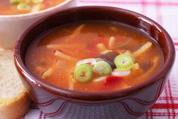 Sauer Scharf Suppe
