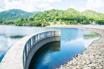 Landscape of Mae Ping Ton Lang Dam