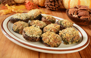 Stuffed mushrooms