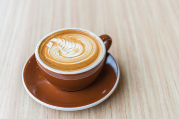 Latte coffee
