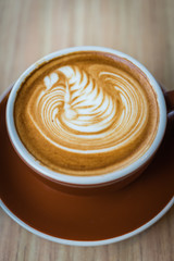 Latte coffee