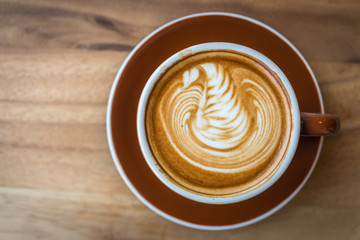 Latte coffee