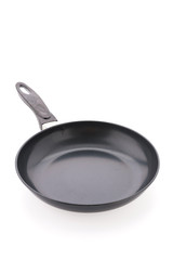 Iron pan isolated on white background