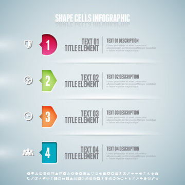 Shape Cells Infographic