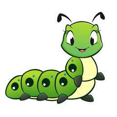 Cartoon Caterpillar