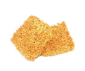 Noodles with white background