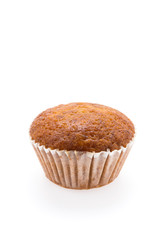 Banana cakes isolated on white