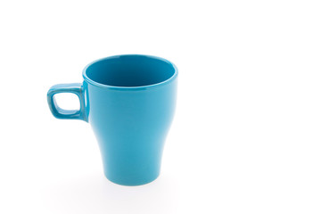 Coffee mug isolated on white