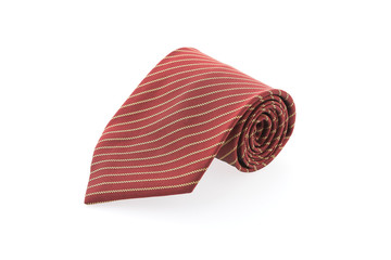 Necktie isolated on white background