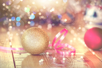 Christmas eve abstract