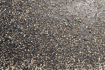 asphalt with gravel background