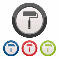 Paint roller icon