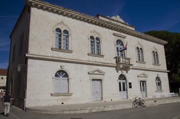 Fototapeta premium building in jelsa