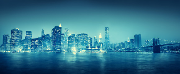 Fototapeta premium City Scape New York Buildings Travel Concepts