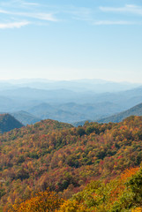 Great Smoky Mountain Autumn Panorama II