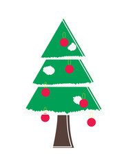 Christmas Tree with Balls