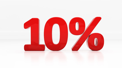 3D ten percent