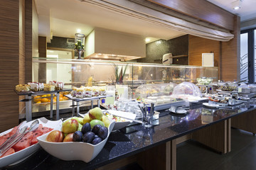Hotel dessert - buffet style food 