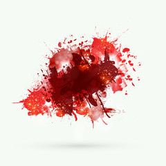 abstract brush painting, easy all editable