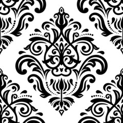 Orient Seamless Vector Pattern. Abstract Background