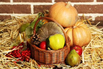 Beautiful autumn composition