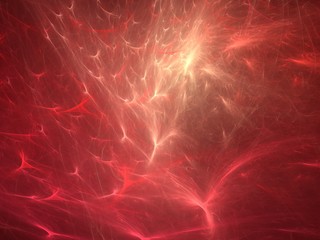 Digital paint from fractal canvas background