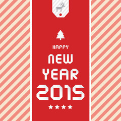 Happy new year 2015 greeting card17