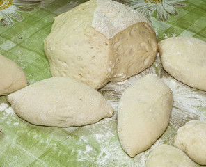 Preparing for making home pasty