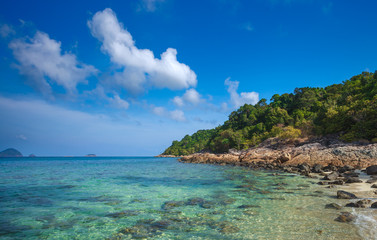 Beautiful beach view in Perhentian Island, Malaysia
